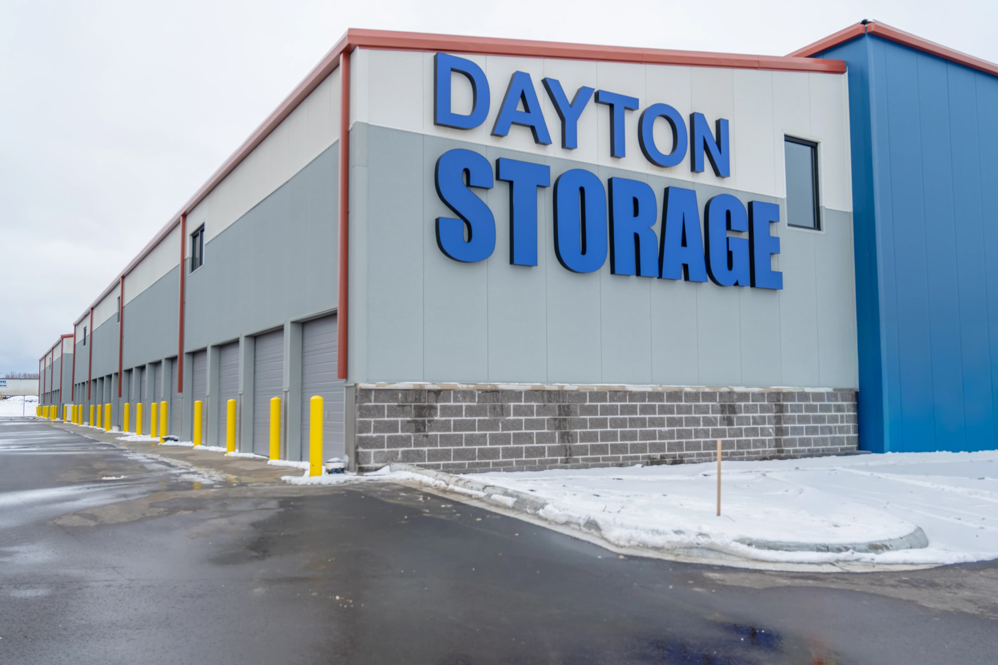 Featured mini storage steel building project