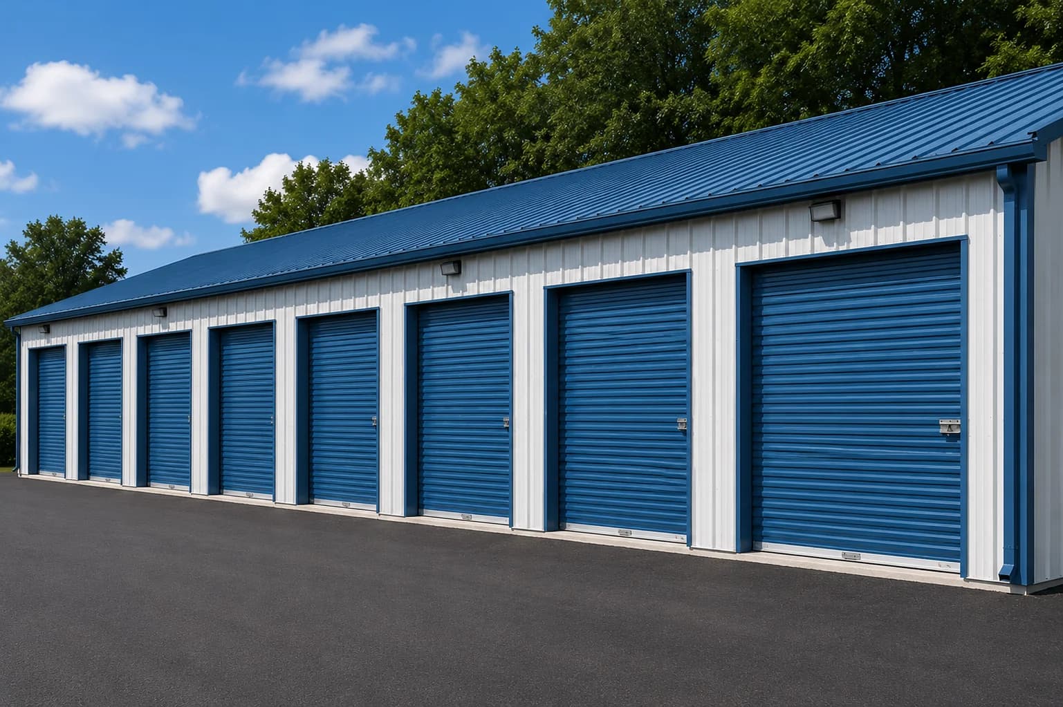 Storage unit access layout