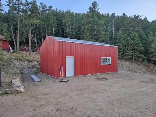 Cold-formed personal garage exterior