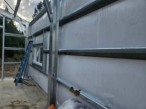 Cold-formed garage building project photo